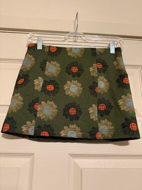 Urban Outfitters Floral Free Your Mind Mini Skirt Size XS